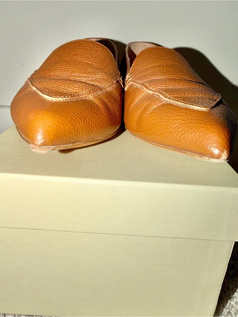 M. GEMI “The Gia” in Tan Tumbled Leather, W10 - Picture 3 of 16